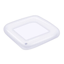 Inflatable Square Pool for Kids and Adults, Durable Family Outdoor Swimming Pool, Easy Setup, 4-6 Person Capacity