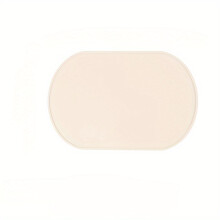 EASTIN 1 stuk siliconen placemat – Hittebestendig, antislip, gemakkelijk schoon te maken, beige en groen, stijlvolle keuken-/eettafelmat –