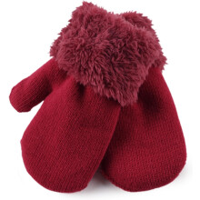 1Pairs Baby Girl Mittens Fleece Toddler Boy Mittens Warm Kids Winter Gloves Unisex Cold Weather Baby Gloves