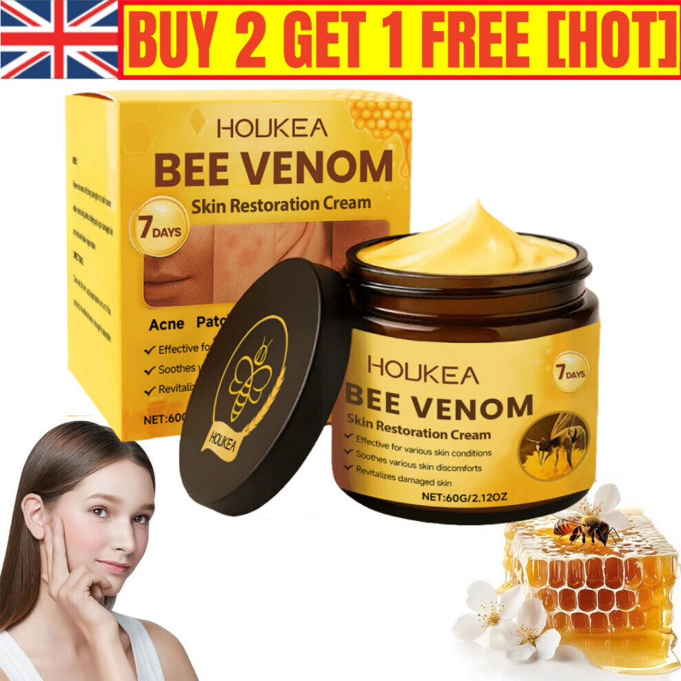 Cream Bee Venom Skin Restoration Professional Bee Venom Skin Treatment New!