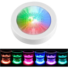 4-Pack LED Drink Coasters with Gravity Sensor