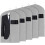 40" non-woven kostymväskor, set om 5 1