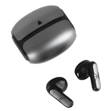 Bluetooth 5.3 Ohrhörer, 10 m Reichweite, 300 mAh Ladebox, Dunkelgrau