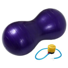 EASTIN 1 Set PVC Yoga Peanut Ball Yoga Ball With Inflator Thicken Fitness Ball