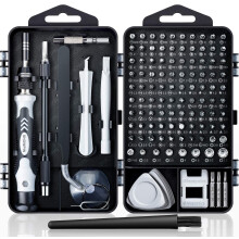 Kit di cacciaviti di precisione da 122 pezzi con 101 punte magnetiche