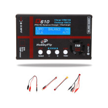 Batteri- og servo PWM-tester med motstandskontroll, 10A batteri, innebygd vifte, kompatibel med D610