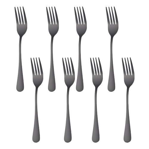 Essgabeln aus Edelstahl, 17,5 cm, 8er-Pack