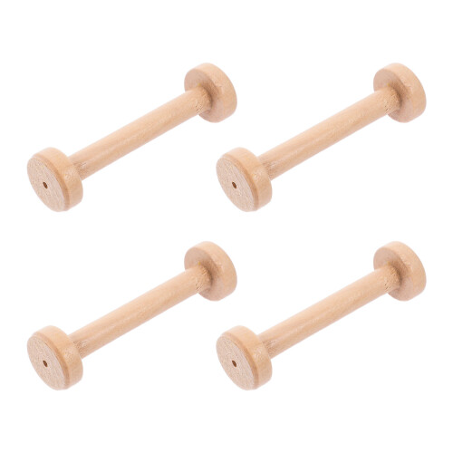 8Pièces En Bois Durables Pour Fil 1