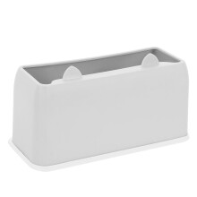 Katzenstreuschaufelhalter in Katzenform, grau, 17 x 9 x 8 cm