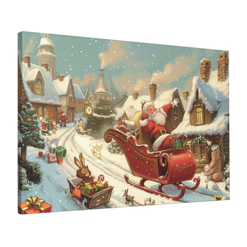Santa Claus Wall Art Poster16x24in