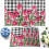 Σουπλά Spring Pink Tulips Σετ 4 τεμαχίων, Πλενόμενα & Ανθεκτικά στη Θερμότητα Βαμβακερά 1