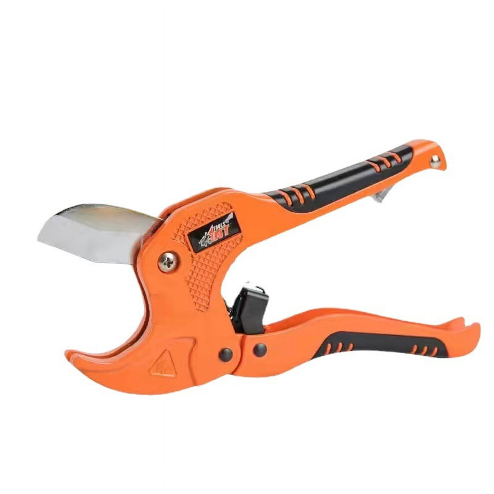 Pvc Pipe Cutter, Ratcheting, 1-1/4 Capacity, Cuts Pvc, Pex, Plastic 9499224166912