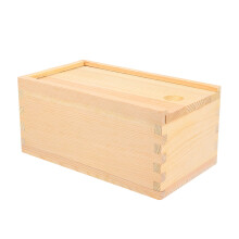 Organizador de cajones de escritorio de madera, amarillo, 1 unidad, 6,5 x 3,7 pulgadas.