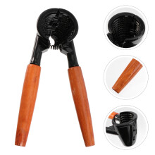 Worgeous Black Walnut Pliers with Wooden Handle Aluminum Alloy Nut Opener for Easy Nut Cracking 7.5 x 2.5 x 1.5 inches