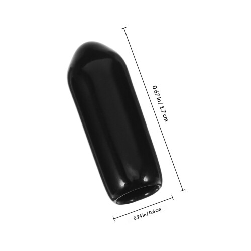 100Pièces Cache-Vis PVC Protection Durable Pour Fils Boulons 1
