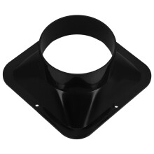 Conector conductă de aer ABS pătrat-rotund 16,5x16,5cm