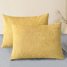 Housses de coussin décoratives en chenille 51 x 66 cm (lot de 2)