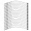 5000Pièces Fixations Étiquettes Boucle Noire Plastique 10