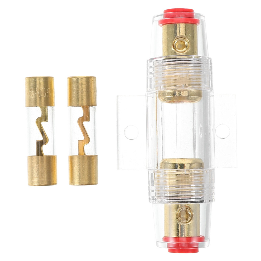 Ounona 60A Inline Fuse Holder For Car Audio Systems, Alarm, Amplifier, Truck And Automotive Electrical Parts 9482726762263