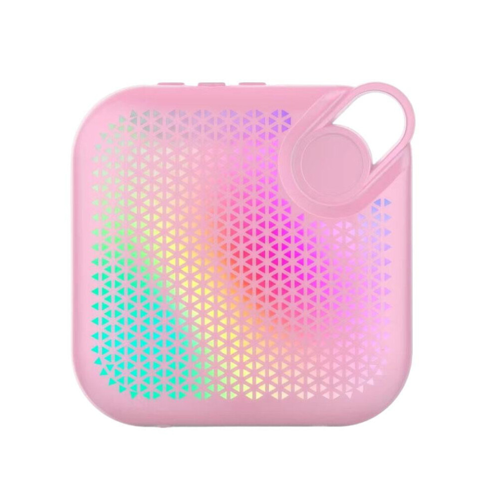 Seven-Color 5W Wireless Bluetooth Speaker For Desktop, Portable Night With Stereo Sound And Multi-Color Modes Light 9009879043607
