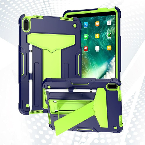 Ανθεκτική υβριδική θήκη για iPad 10ης γενιάς (10.9", 2022) – Βάση στήριξης, θήκη μολυβιού,