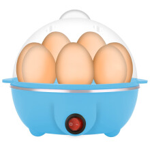 Cuiseur à œufs électrique GYDEK à cuisson rapide – Œufs durs, pochés, brouillés, omelettes, légumes/fruits de mer/raviolis vapeur,