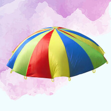OUNONA 1.1 Meter Children Parachute Kids Toy for Gymnastics Team Building Activity and Outdoor Games