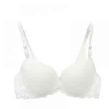 Push-up bh's voor dames met een grote maat, bloemenkant, beugel, verstelbare push-up ondersteuning, sexy kanten bh voor dames, maat 32A~34B