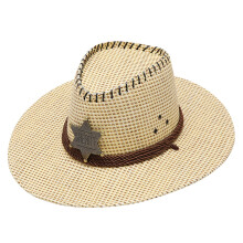 Cowboyhoeden voor dames en heren, unisex, zomerse mode, zonwerende strohoed, casual strandhoed, fedorahoed