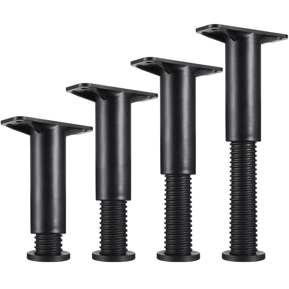 4Pcs Bed Frame Legs Adjustable Height Center Support Leg Bed Center Support Leg 9110895674147
