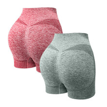2-delige damessportset: hoge taille, ademende, sneldrogende yogabroek en fitnessshorts, comfortabel voor workouts.