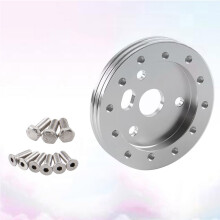 Adapter for Car Owners Aluminum Alloy Silver 1 Set