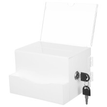Small Mailbox for Classroom Business Card Holder Office Transparent