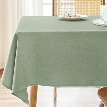 Round Tablecloth 54" Sage Green Polyester