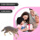 2Pcs Realistic Plastic Wolf Figurines for Kids Play and Table Decor 9