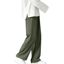 Men's Premium No Iron Khaki Classic Fit Expandable Waist Flat Front Casual Pant (Regular and Big & Tall Sizes)