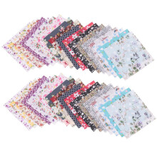 Ύφασμα Patchwork Χειροτεχνίας από Βαμβάκι, Υλικό Μπατίκ, Μικτά Τετράγωνα, Δέμα, 10x10εκ.,