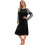 Camicia da notte lunga da donna con scollo rotondo, oversize e ultra morbida 1