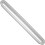 Pasacables para papel de 12-3/8" blanco (25) 1