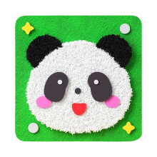 DIY Embroidery Kit Hand Sewing Craft Set with Yarn Needle Cartoon Design Creative Art Project for Beginners Adults Home Craft Materials