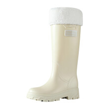Rain Boots Women Waterproof Non- Casual Shoes Long Rain Boots Wide Calf For Gardening Outdoor Work And Everyday Wear Rain Boots Khaki