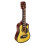 Miniature træakustisk guitar til dukkehus 1