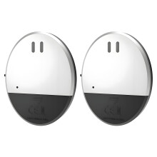 2Pcs ABS Door Alarm, Peel & Stick, for Apartment & Travel Security – Compatible with Home Security Systems