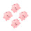 4Pièces Rose Hydratants Formule 4
