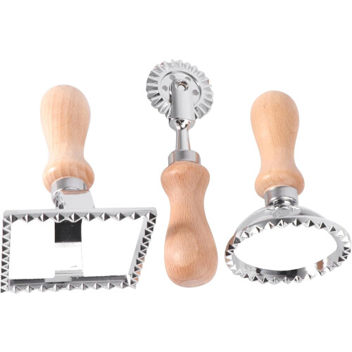 Ensemble de 3 pièces pour raviolis – Carré, Rond, Triangle