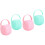 4Pièces Étui À Sucettes Compact Coloré Pour Voyage Usage 4