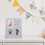 1Ensemble Kit Empreintes Bébé Pour Cadeau Baptême Mains 6