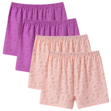 4 buc lenjerie intimă femei pachet plus mărime pantaloni scurți de somn pentru femei în vârstă plus mărime bumbac boxer chiloți casual lejer