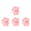 4Pièces Rose Hydratants Formule 9