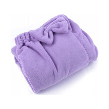 Spa Bath Towel Wrap for Ladies Cotton Women's Waffle Spa Body Wrap with Adjustable Closure Shower and Bath Terry Spa Towel with Bow-knot Decoration